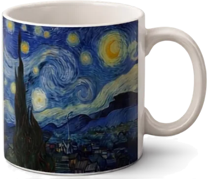 Taza sublimada · La noche estrellada — Croma Studio