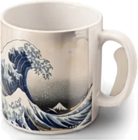 Taza sublimada · La gran ola — Croma Studio