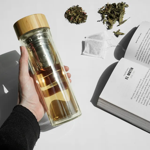 Termo Infusion · 420 ml personalizado con logotipo